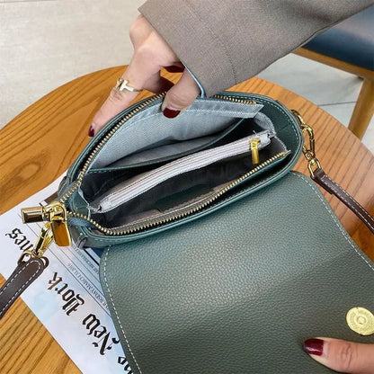Valentina Class – Bolso Bandolera de Cuero Premium