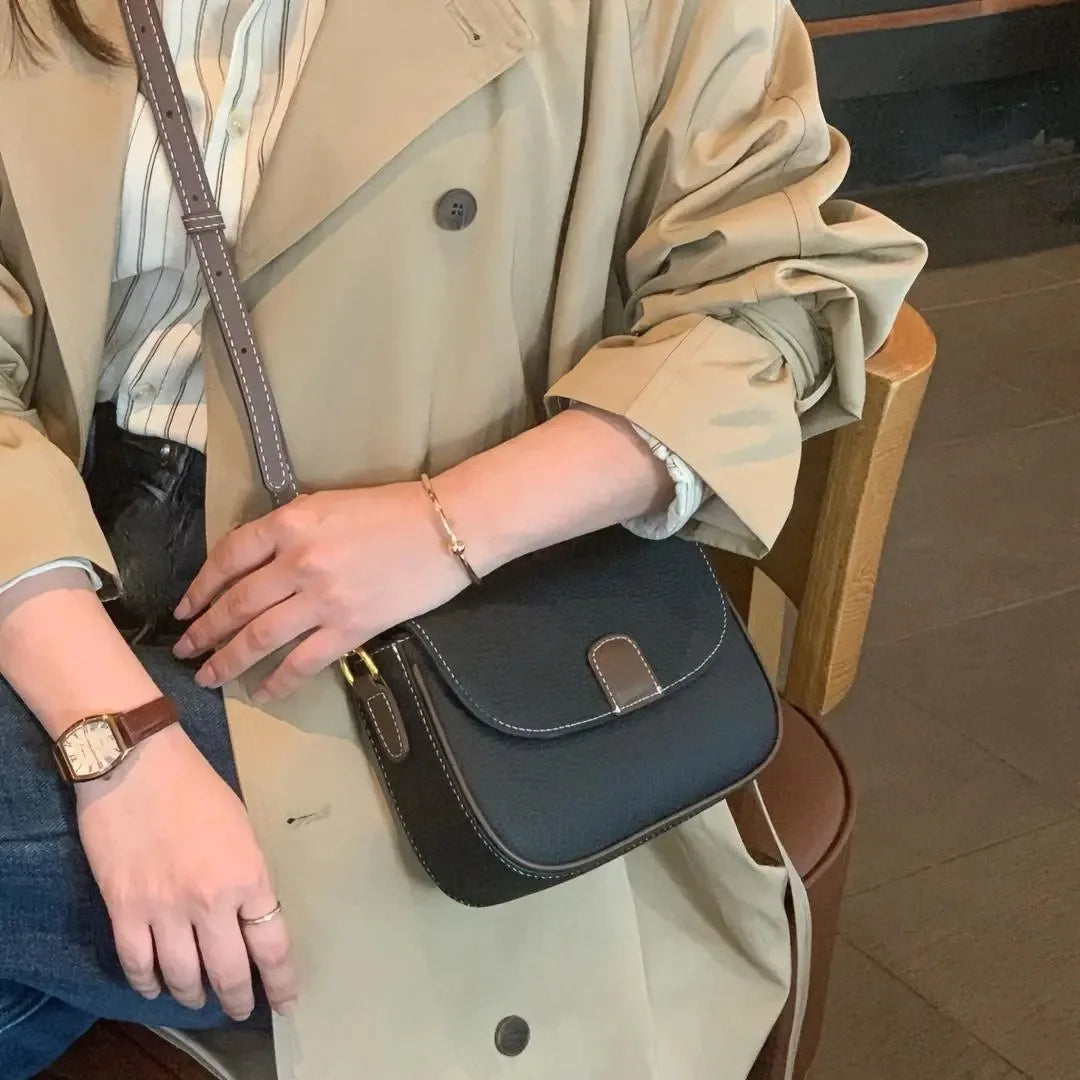 Valentina Class – Bolso Bandolera de Cuero Premium