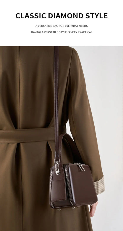 Verona Elite – Estilo Diseñador con Cuero Auténtico