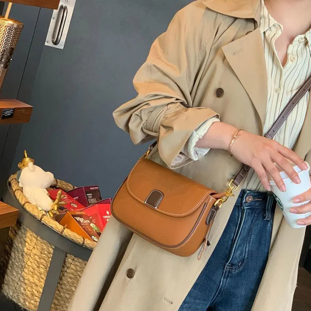 Valentina Class – Bolso Bandolera de Cuero Premium