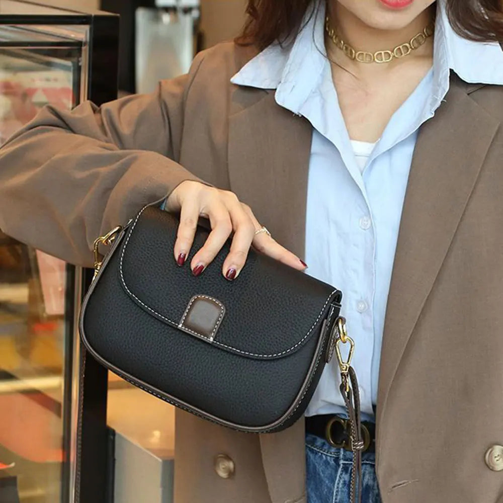 Valentina Class – Bolso Bandolera de Cuero Premium