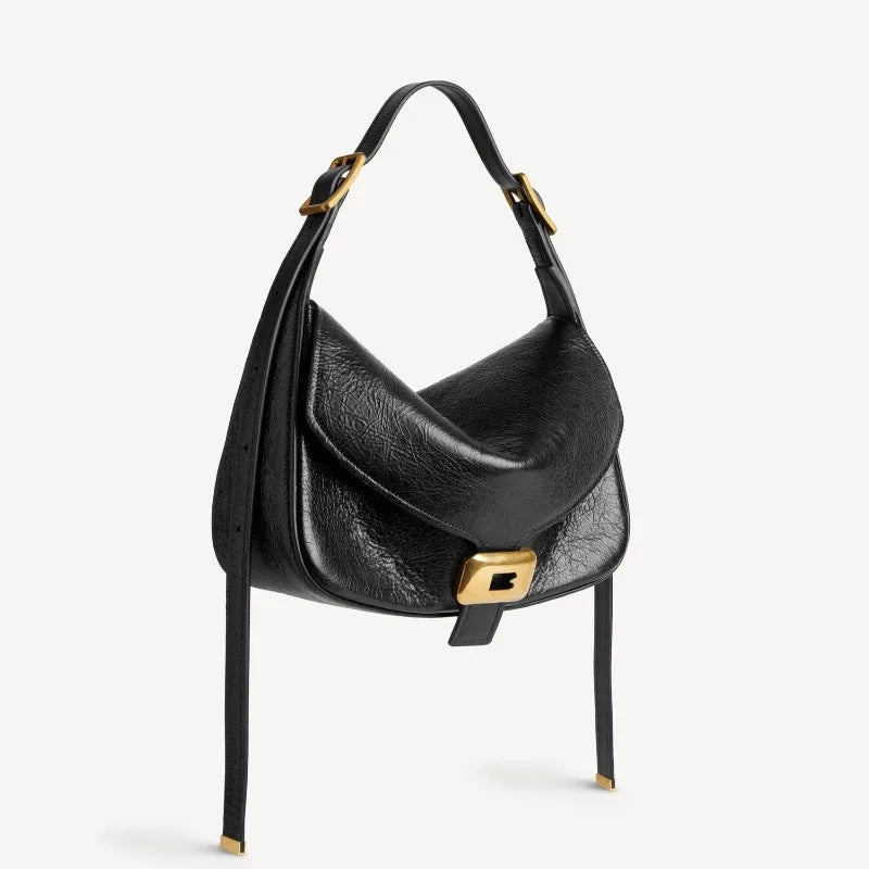 Celeste Class – Bolso Elegante con Solapa Refinada