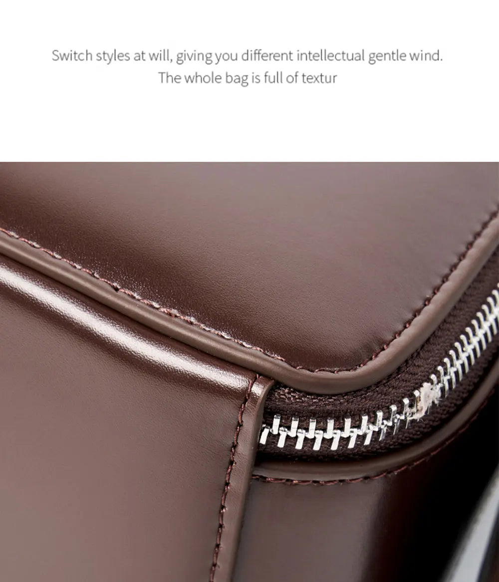 Verona Elite – Estilo Diseñador con Cuero Auténtico