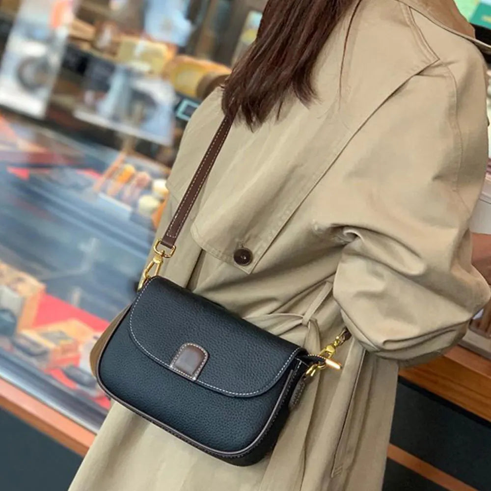 Valentina Class – Bolso Bandolera de Cuero Premium