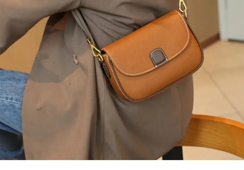 Valentina Class – Bolso Bandolera de Cuero Premium