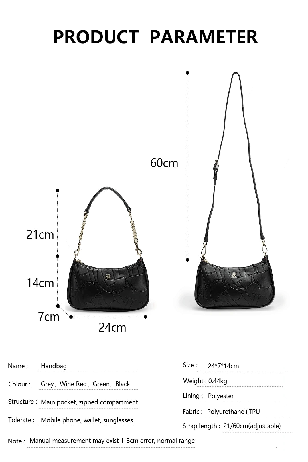 Isla Executive – Bolso elegante estructurado para oficina y uso diario