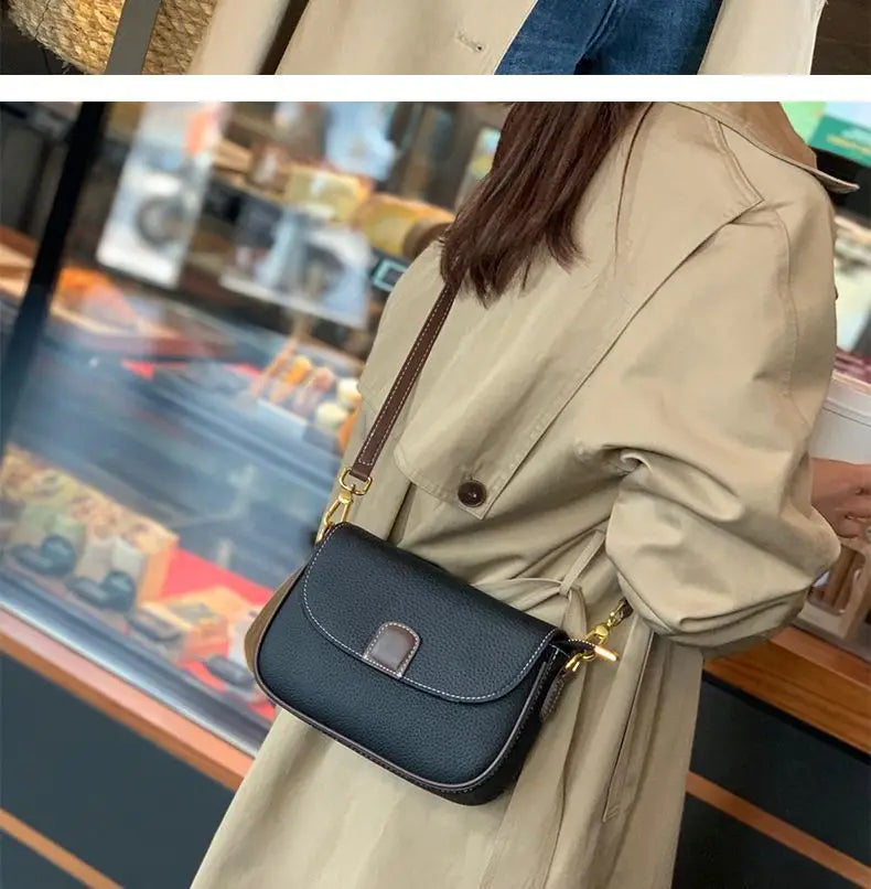 Valentina Class – Bolso Bandolera de Cuero Premium