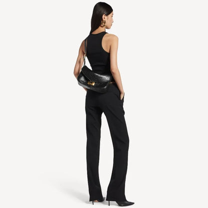 Celeste Class – Bolso Elegante con Solapa Refinada