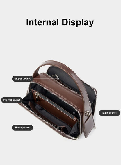 Verona Elite – Estilo Diseñador con Cuero Auténtico