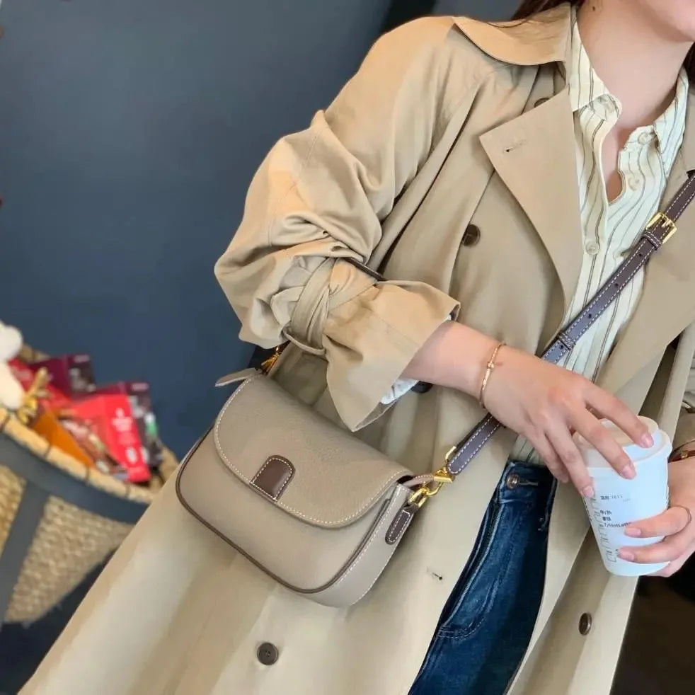 Valentina Class – Bolso Bandolera de Cuero Premium
