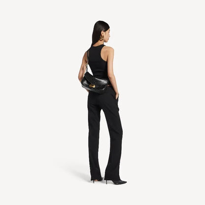 Celeste Class – Bolso Elegante con Solapa Refinada