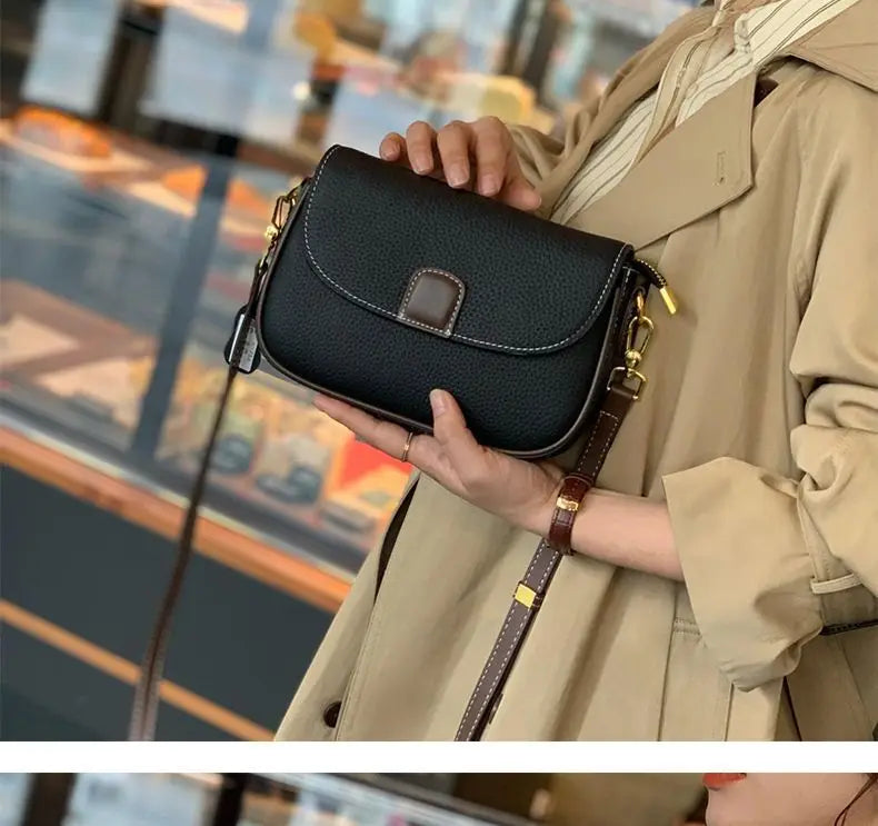 Valentina Class – Bolso Bandolera de Cuero Premium