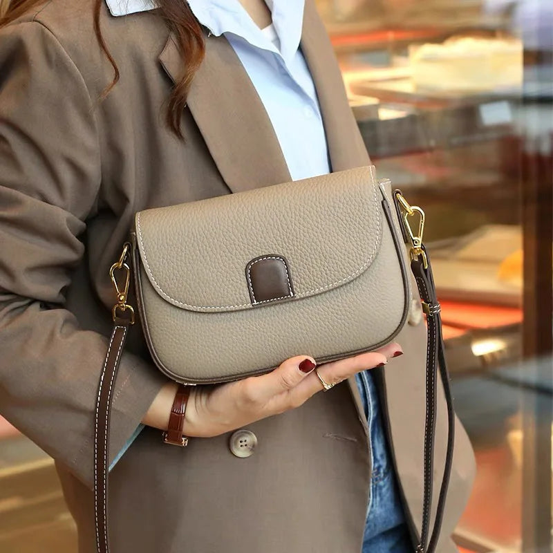 Valentina Class – Bolso Bandolera de Cuero Premium
